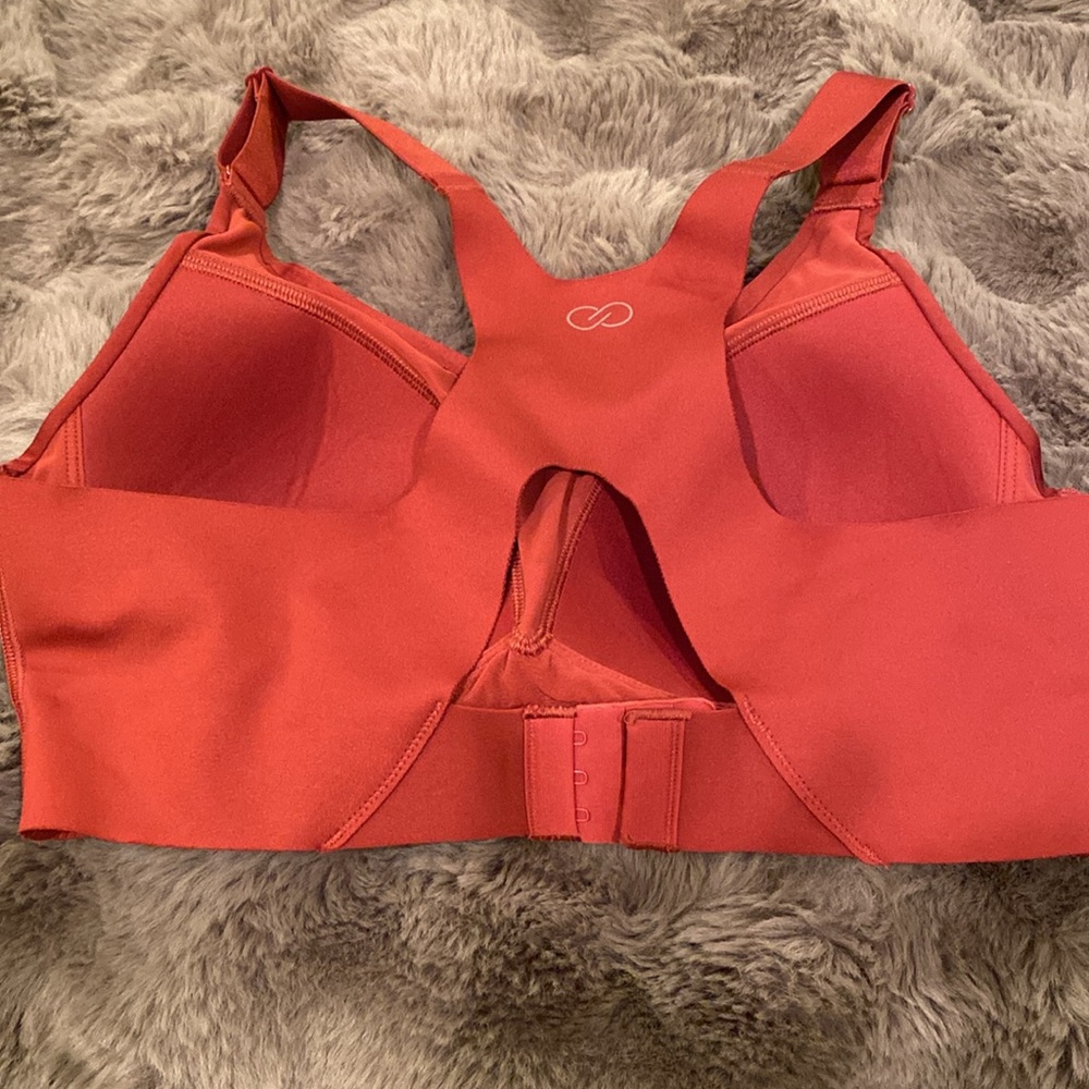 EUC, worn a few times. Red CALIA sports bra, no tag. This would fit 36 to 38C - Picture 2 of 5
